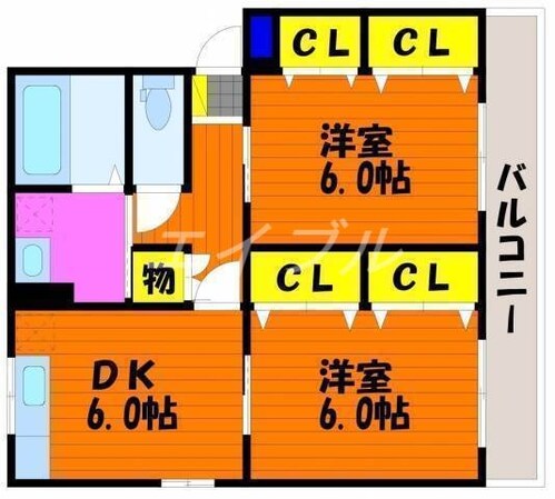 フォーエバーレジデンス今の物件間取画像